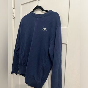 nike navy crew neck
